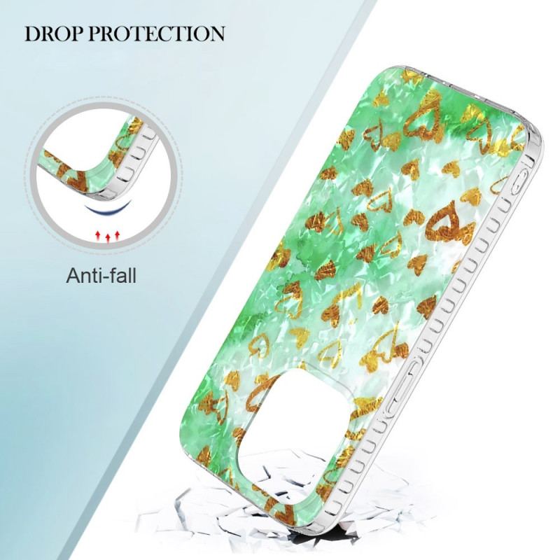 Cover iPhone 14 Pro Max Stilfulde Hjerter