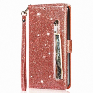 Flip Cover iPhone 14 Pro Max Punge Etui Glitter Tegnebog