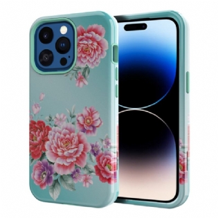 Mobilcover iPhone 14 Pro Max Vintage Blomster