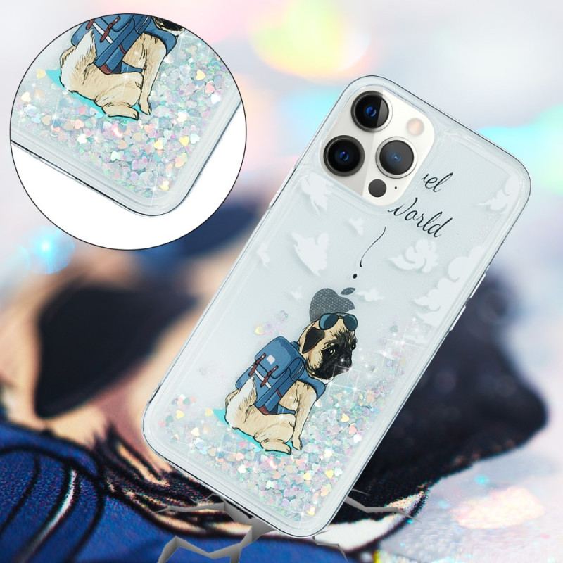 Cover iPhone 15 Pro Glitterhund