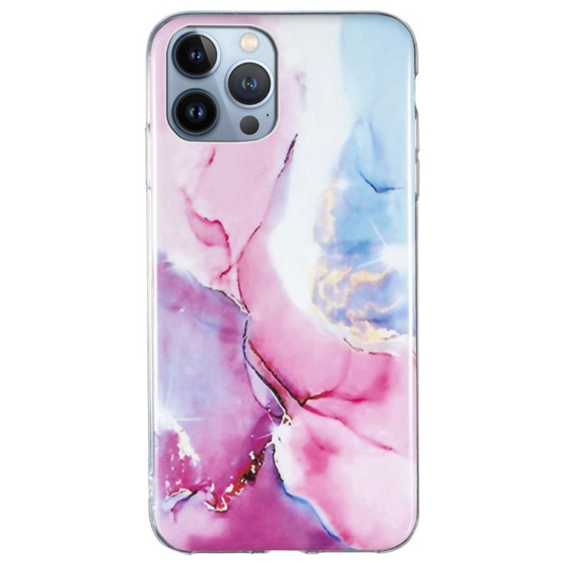 Cover iPhone 15 Pro Intens Marmor