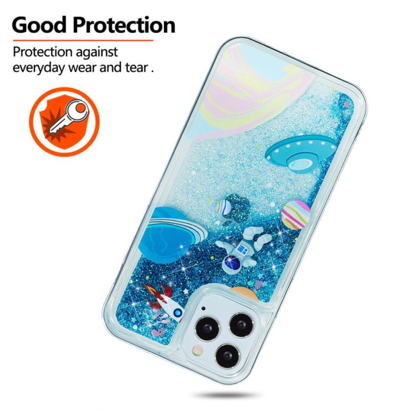 Cover iPhone 15 Pro Space Glitter