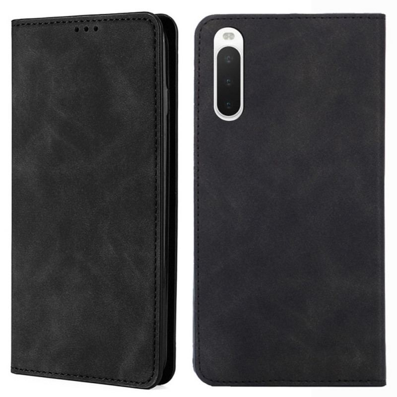 Cover Sony Xperia 10 IV Flip Cover Klassisk Stil