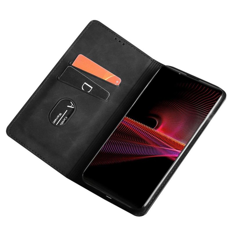 Cover Sony Xperia 10 IV Flip Cover Klassisk Stil