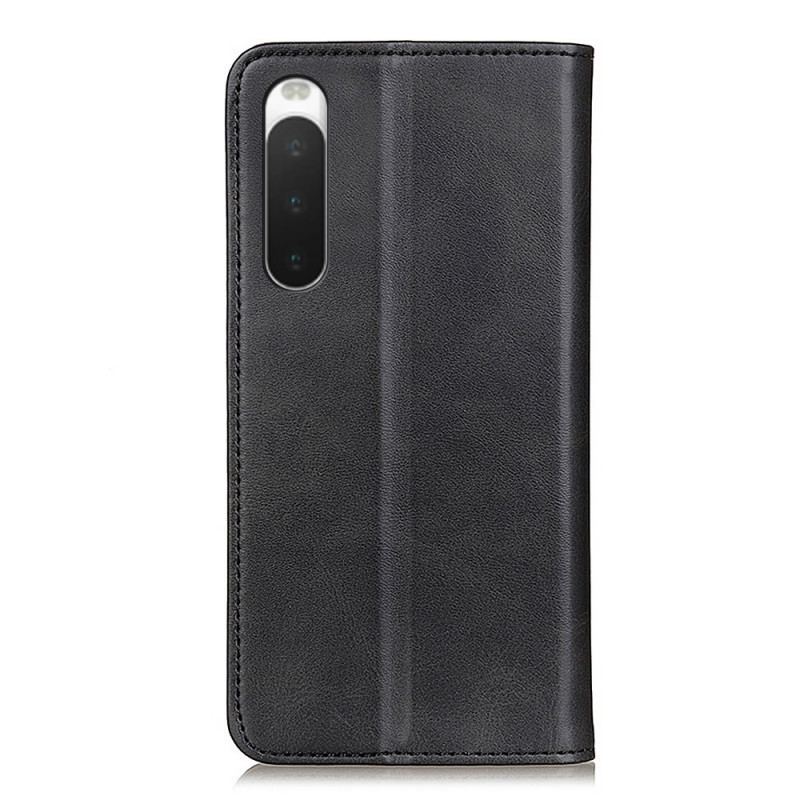 Cover Sony Xperia 10 IV Flip Cover Split Læder