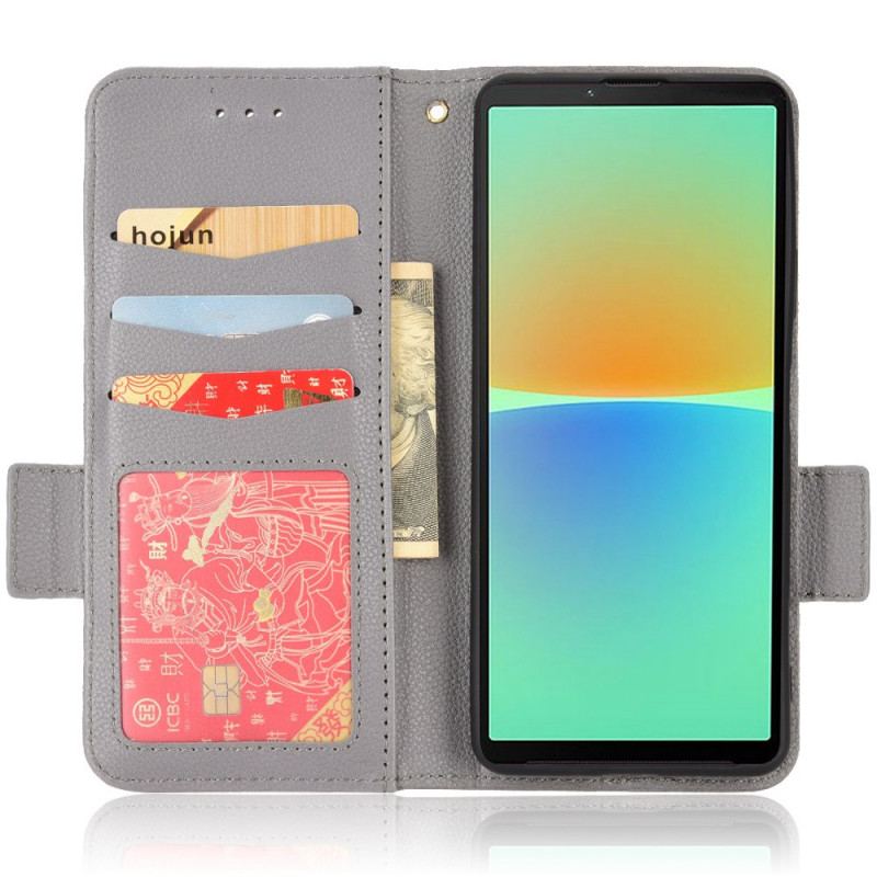 Flip Cover Sony Xperia 10 IV Finesse Dobbeltlås