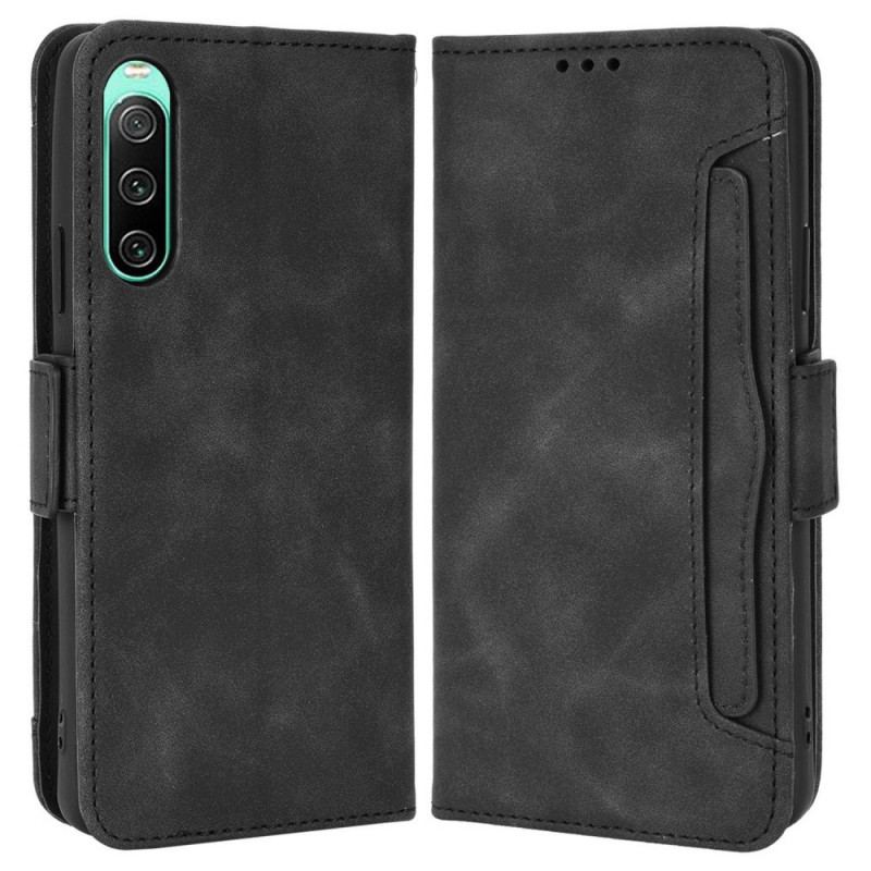 Flip Cover Sony Xperia 10 IV Multi-card Premier Class