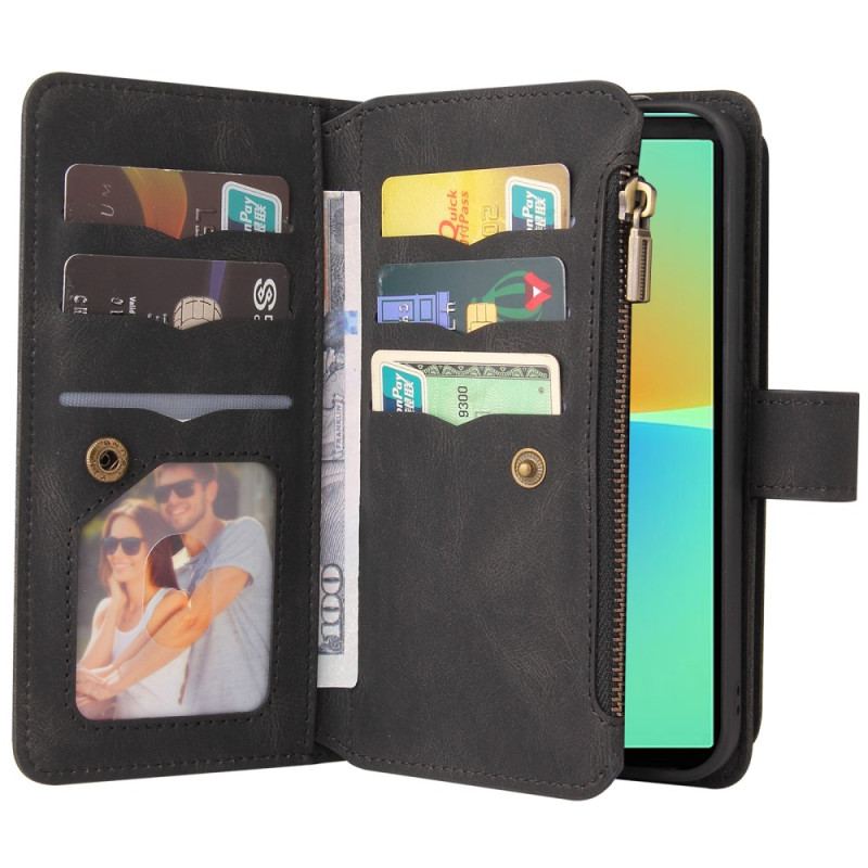 Flip Cover Sony Xperia 10 IV Multifunktionskortholder