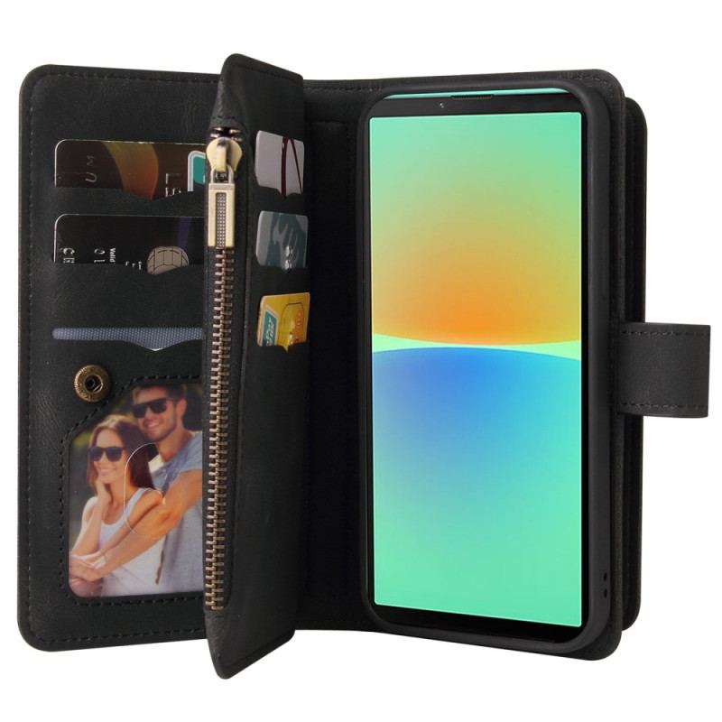 Flip Cover Sony Xperia 10 IV Multifunktionskortholder