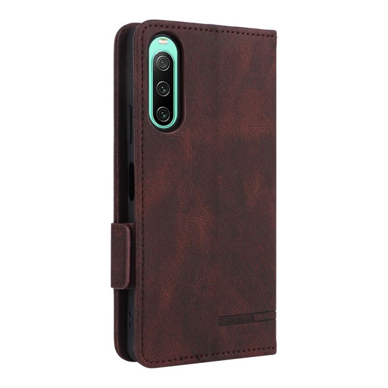 Flip Cover Sony Xperia 10 IV Subtil Elegance