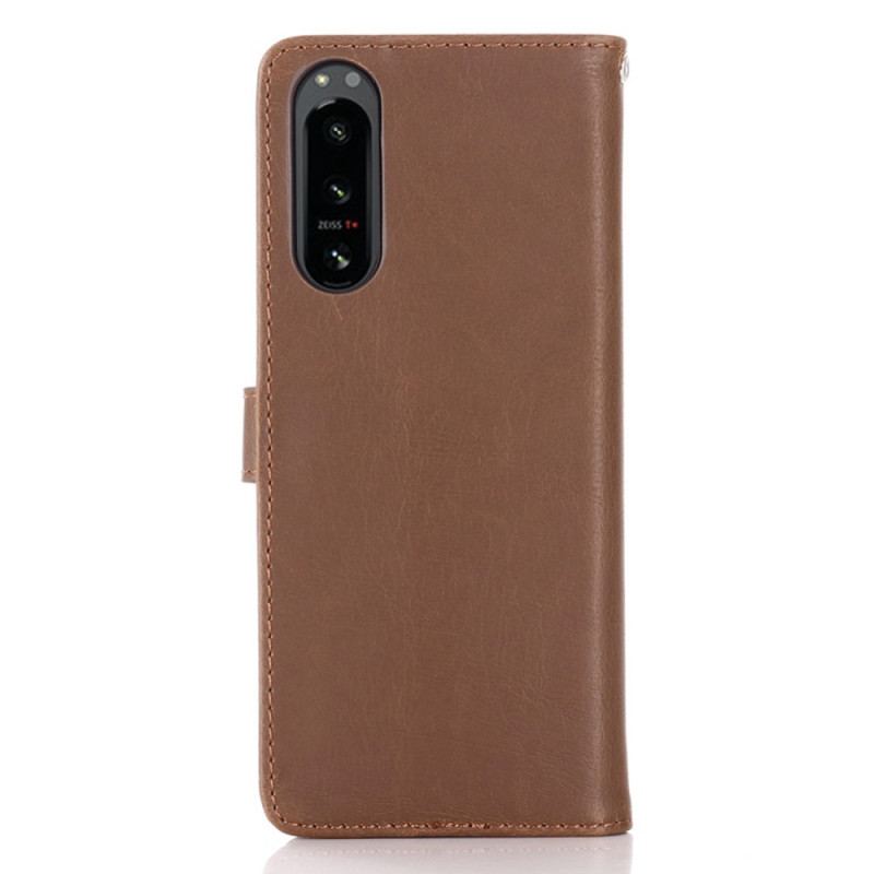 Læder Cover Sony Xperia 10 IV Forenet