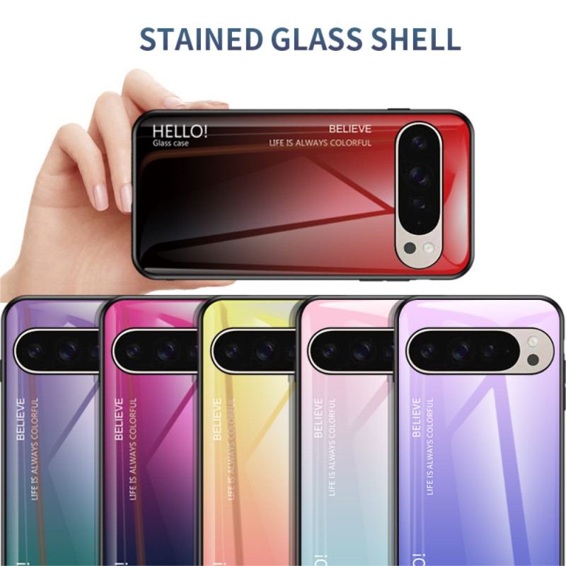 Cover Google Pixel 9 Pro Telefon Etui Hej Hærdet Glas