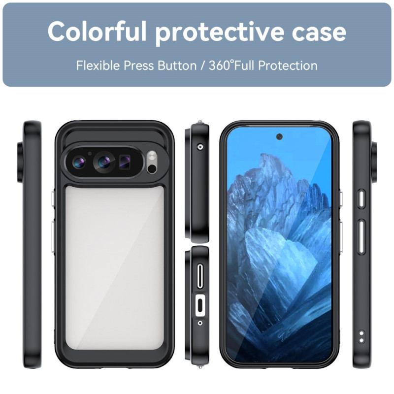 Cover Til Google Pixel 9 Pro Hybrid Transparent