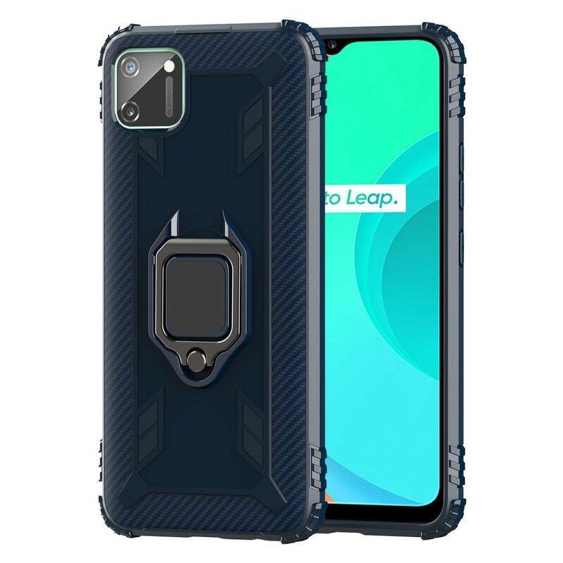 Cover Realme C11 Ring Og Kulfiber