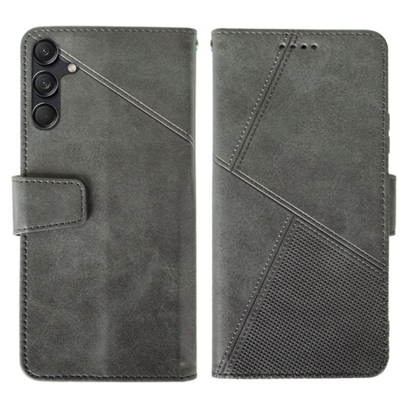 Flip Cover Samsung Galaxy M55 5g Idewei Lanière Linjer