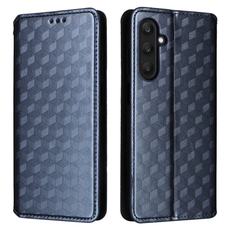 Flip Cover Til Samsung Galaxy M55 5g Diamantmønster