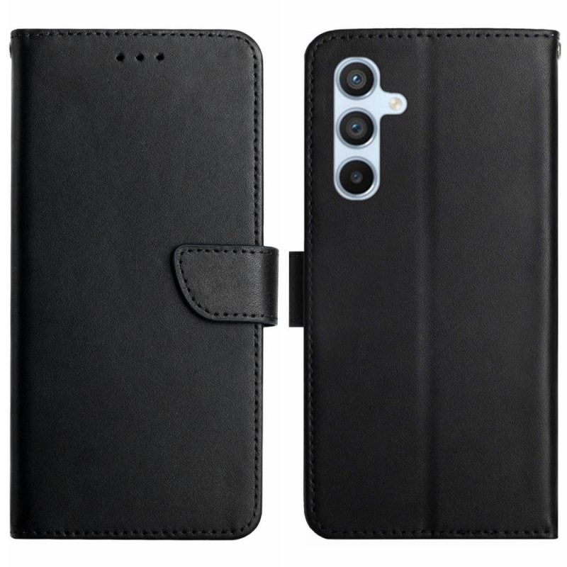 Læder Cover Samsung Galaxy M55 5g Telefon Etui Nappa Læder