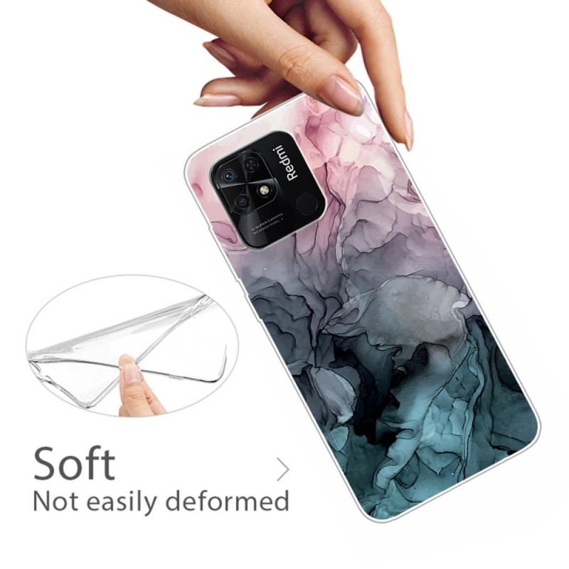 Cover Xiaomi Redmi 10C Akvarel Marmor