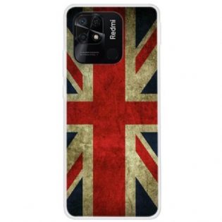 Cover Xiaomi Redmi 10C Engelsk Flag