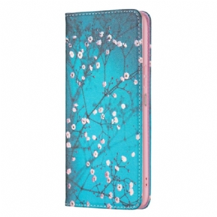 Cover Xiaomi Redmi 10C Flip Cover Blomsterbilleder