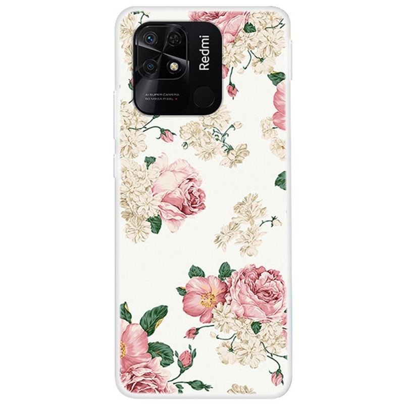 Cover Xiaomi Redmi 10C Smukke Blomster