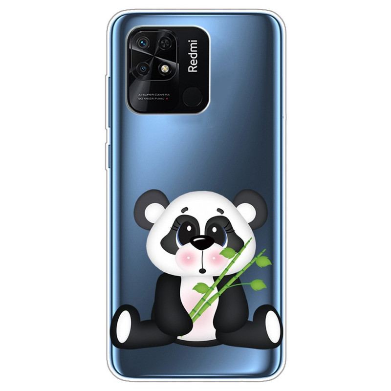 Cover Xiaomi Redmi 10C Sød Panda Uden Søm