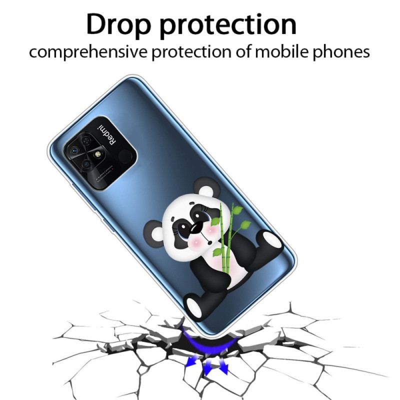 Cover Xiaomi Redmi 10C Sød Panda Uden Søm