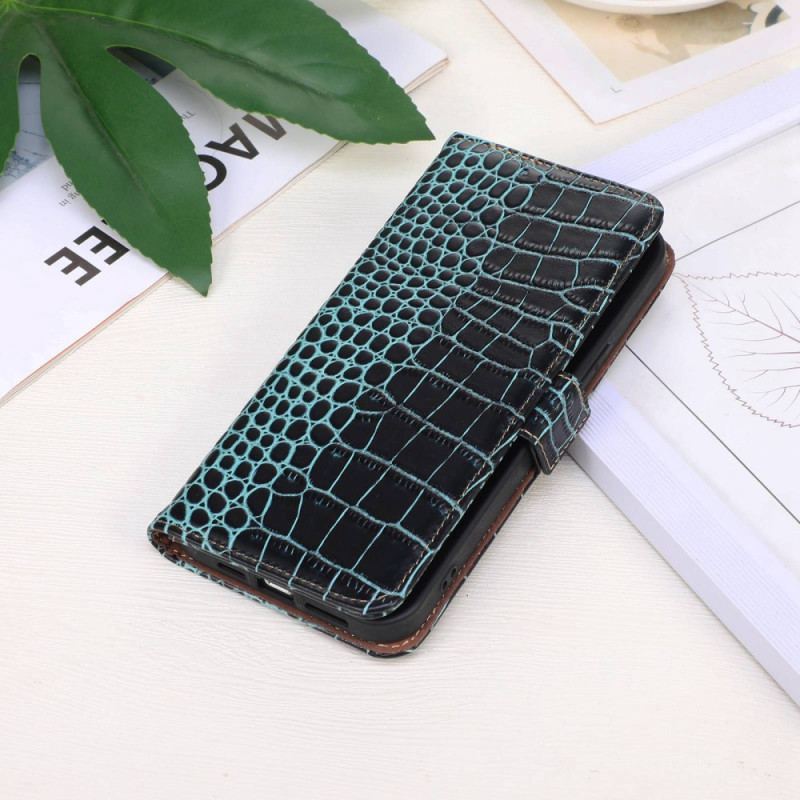 Flip Cover Xiaomi Redmi 10C Crocodile Style Rfid