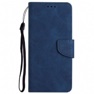 Flip Cover Xiaomi Redmi 10C Ensfarvet Snor