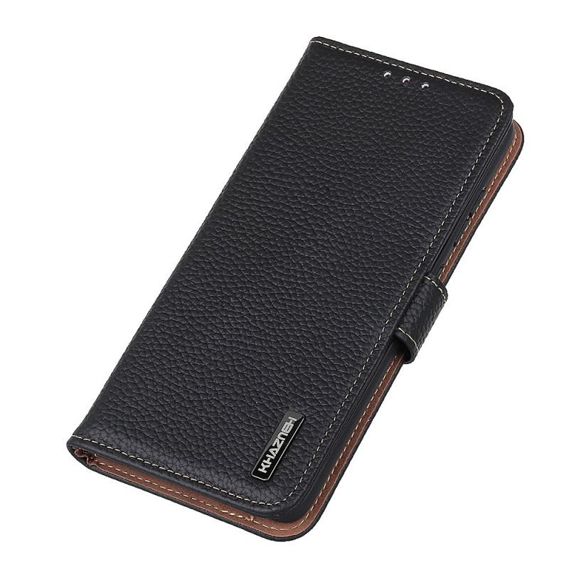 Flip Cover Xiaomi Redmi 10C Khazneh Litchi Læder