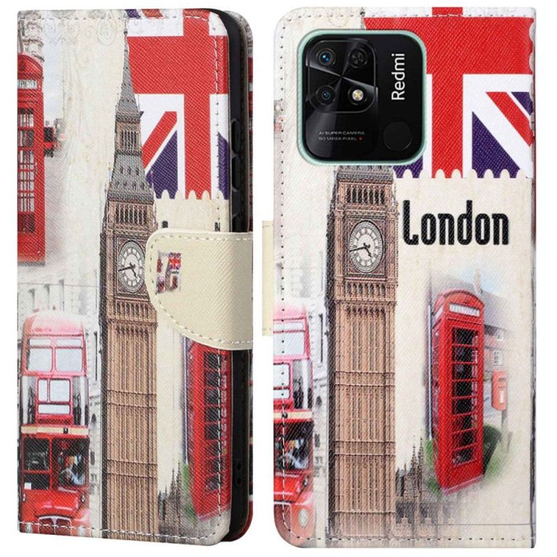 Flip Cover Xiaomi Redmi 10C London Liv