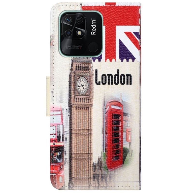Flip Cover Xiaomi Redmi 10C London Liv