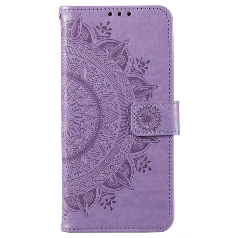 Flip Cover Xiaomi Redmi 10C Mandala Sun Med Snor