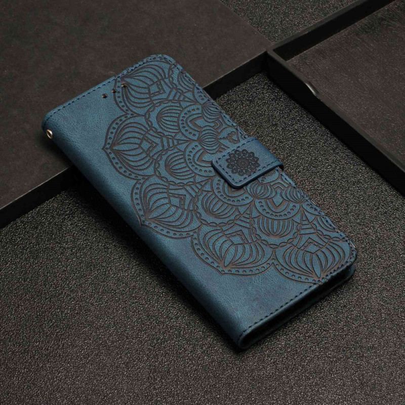 Flip Cover Xiaomi Redmi 10C Med Snor Strappy Mandala