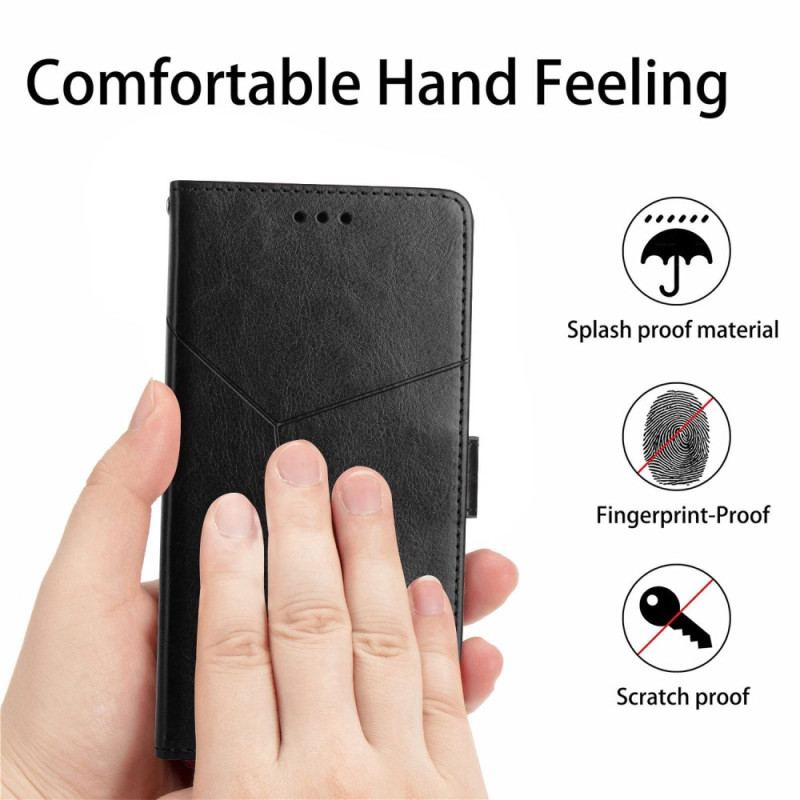 Flip Cover Xiaomi Redmi 10C Med Snor Y Strappy Design