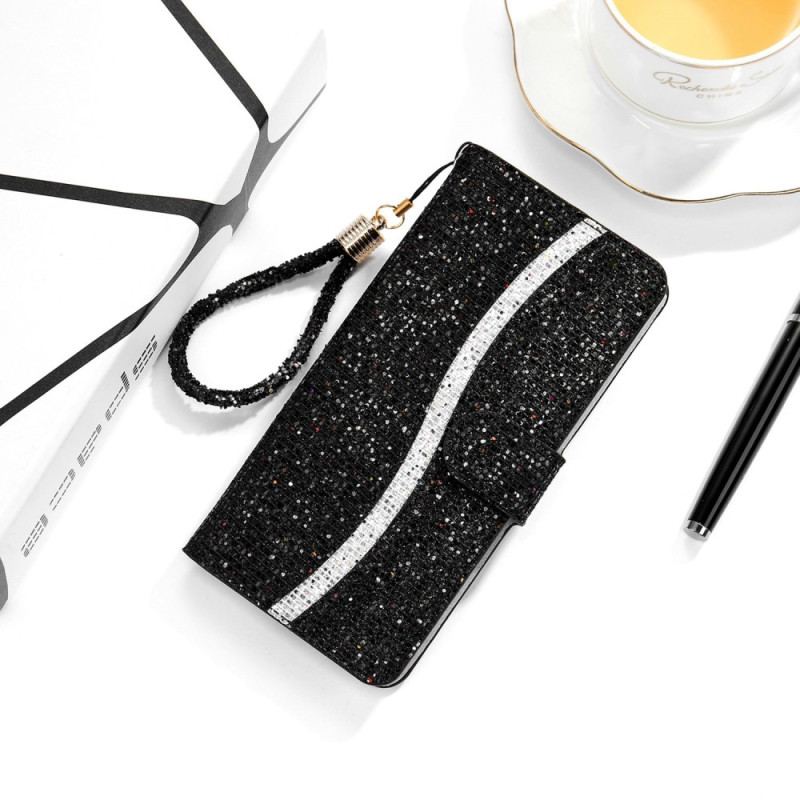 Flip Cover Xiaomi Redmi 10C Pailletter S Design