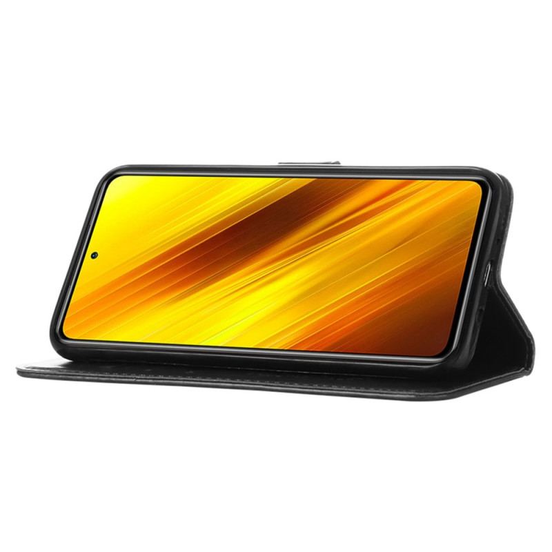 Flip Cover Xiaomi Redmi 10C Sommerfugledesign Med Snor