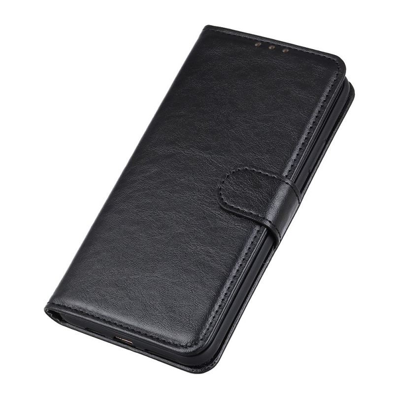 Flip Cover Xiaomi Redmi 10C Tekstureret Kunstlæder