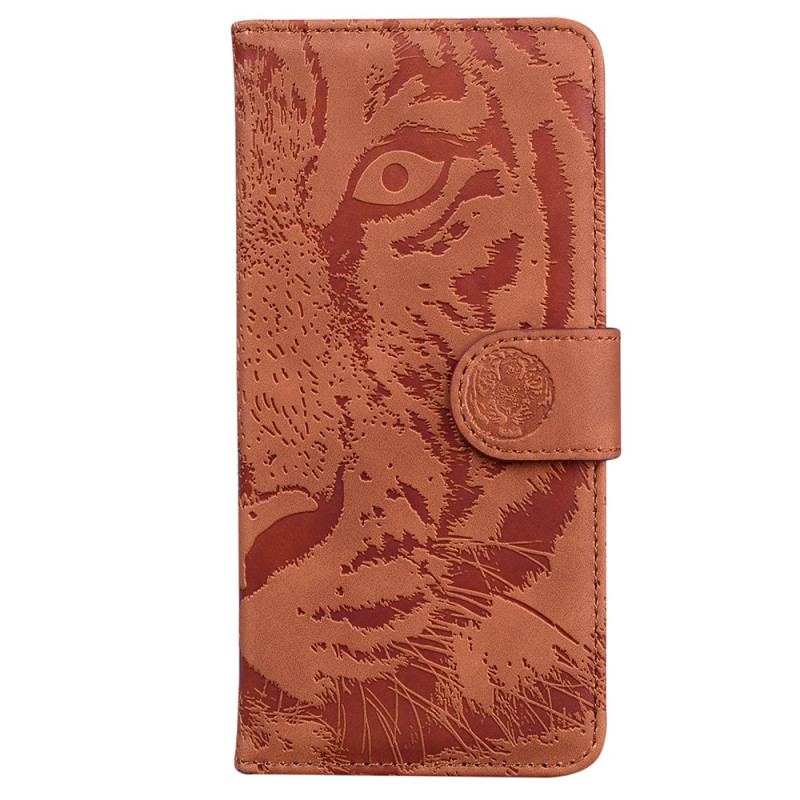 Flip Cover Xiaomi Redmi 10C Tiger Fodaftryk