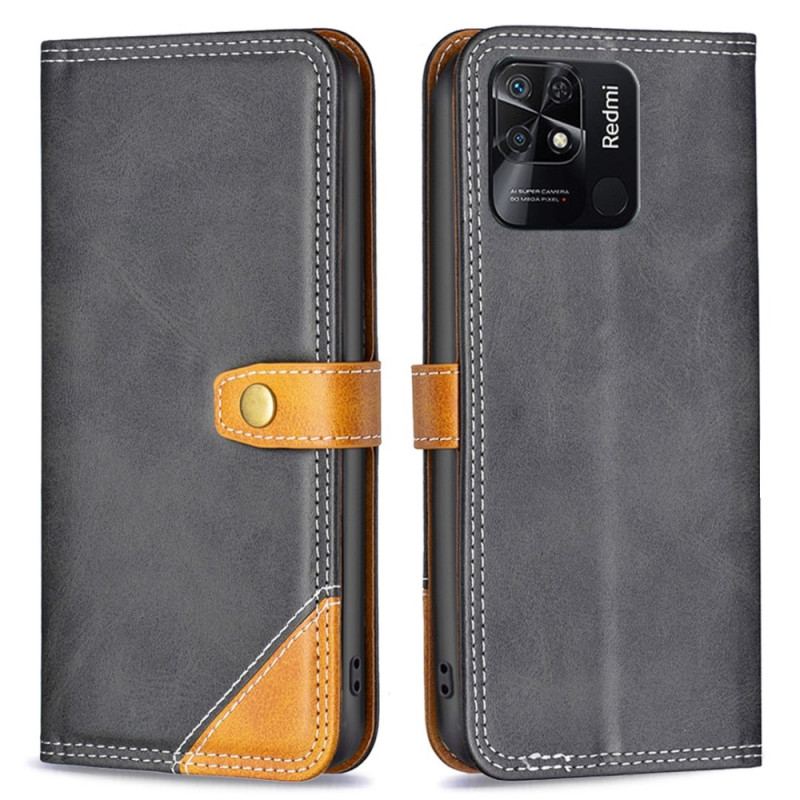 Flip Cover Xiaomi Redmi 10C Vintage Binfen Farve