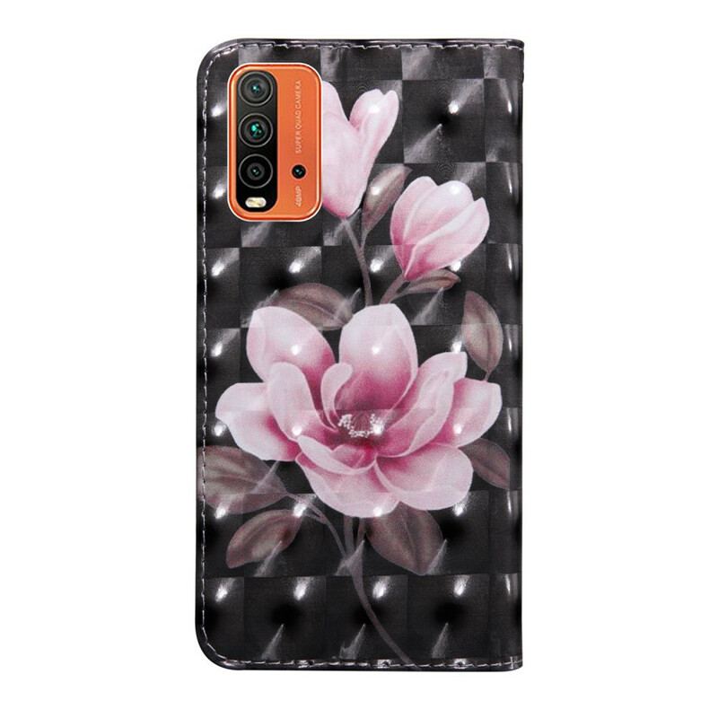 Flip Cover Xiaomi Redmi 9T Blomstre Blomster