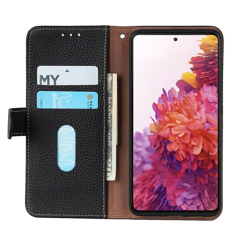 Flip Cover Xiaomi Redmi 9T Khazneh Litchi Læder