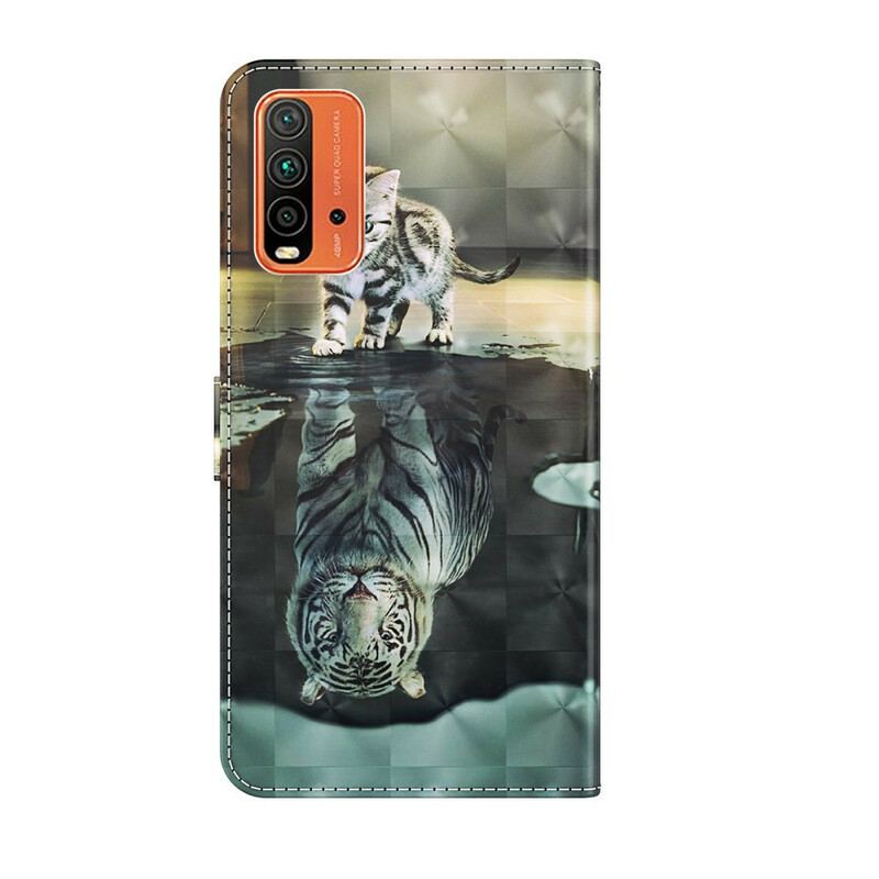 Læder Cover Xiaomi Redmi 9T Ernest The Tiger