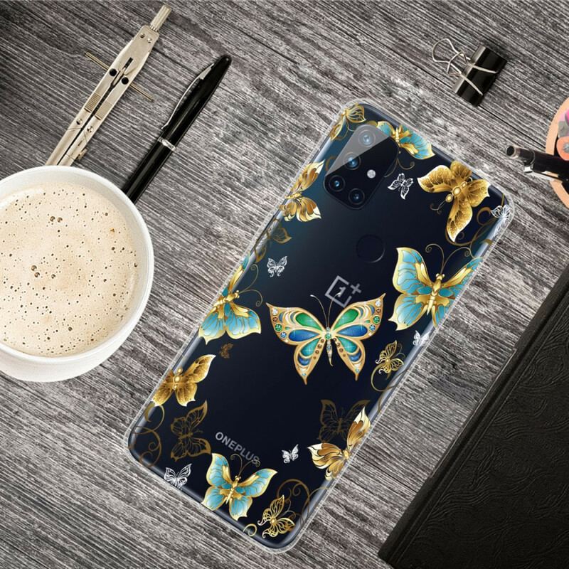 Cover OnePlus Nord N10 Design Sommerfugle