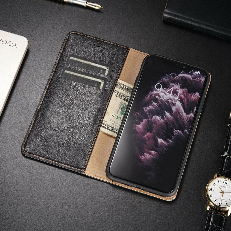 Cover OnePlus Nord N10 Flip Cover Fin Læderstil