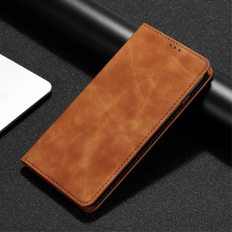 Cover OnePlus Nord N10 Flip Cover Silky Touch Lædereffekt