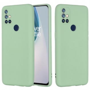 Cover OnePlus Nord N10 Flydende Silikone Med Snor