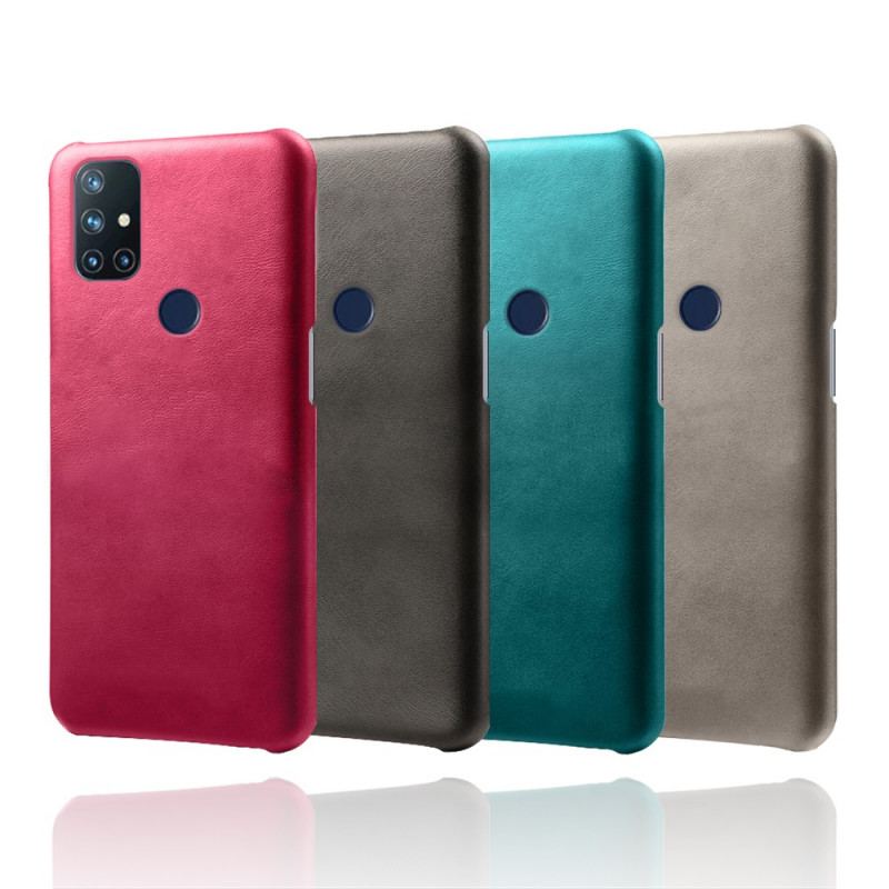 Cover OnePlus Nord N10 Ksq Lædereffekt