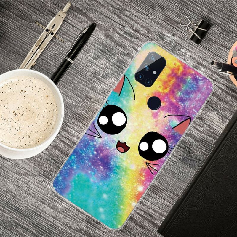 Cover OnePlus Nord N10 Tegneserie Kat