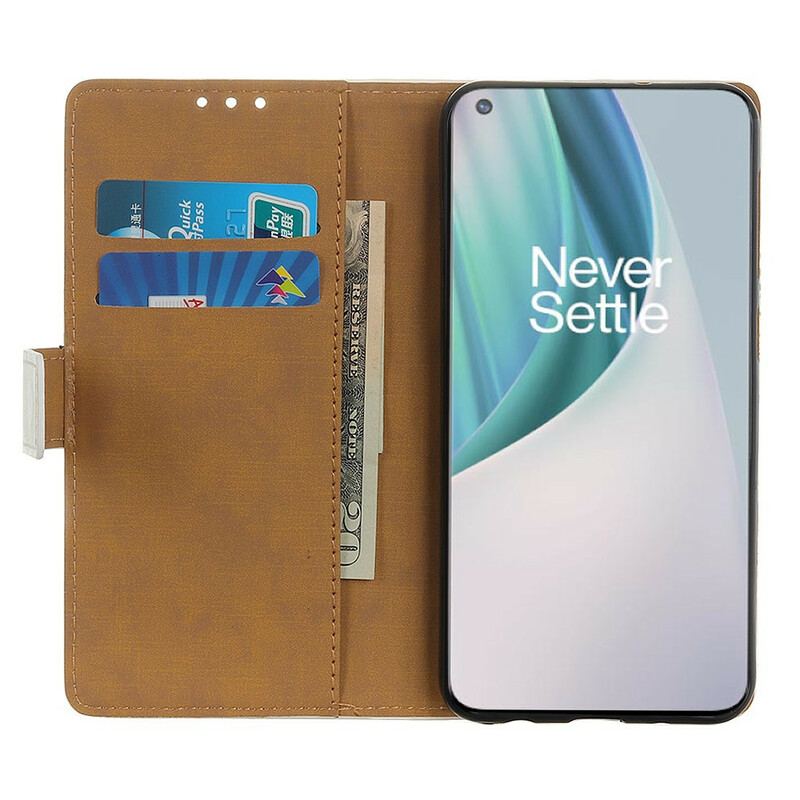 Flip Cover OnePlus Nord N10 Blomstrende Træ